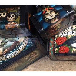 hand painted chests